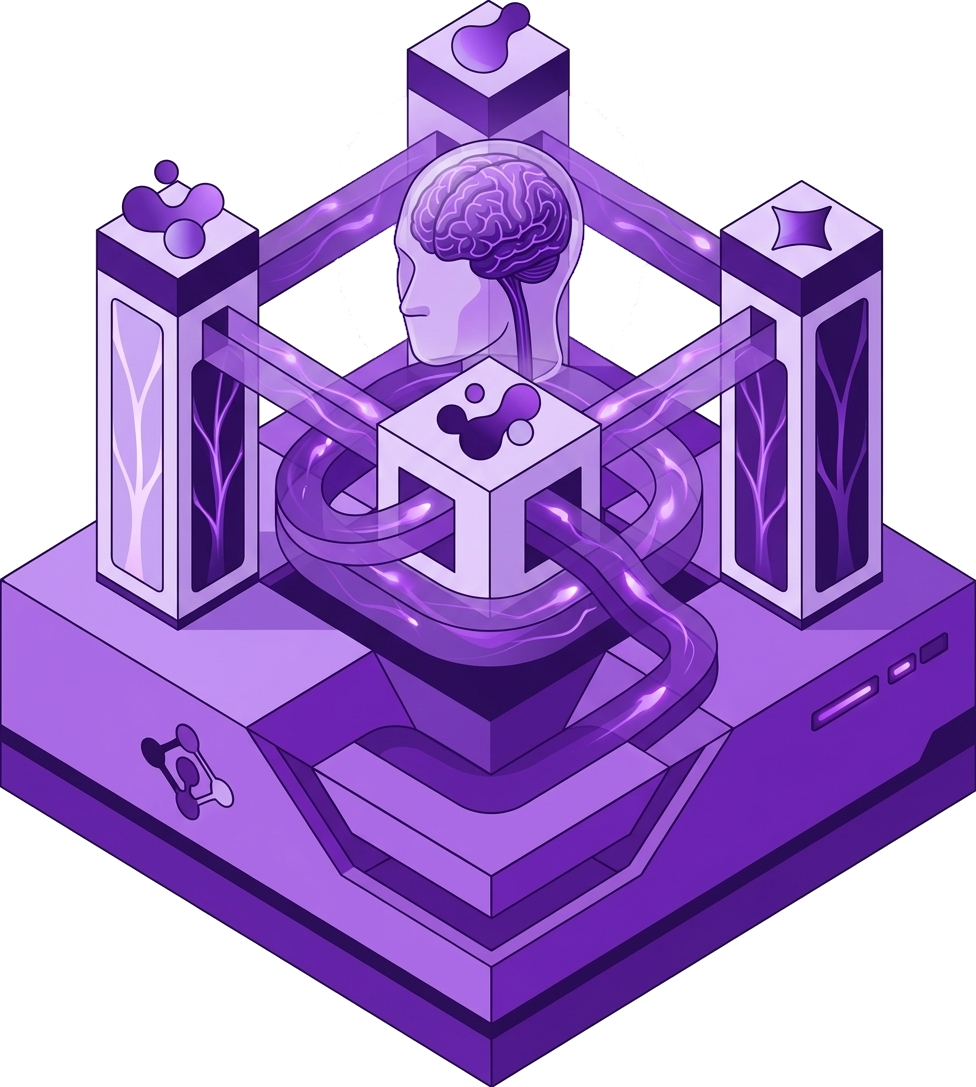 Workflow enhancement illustration with connected tools